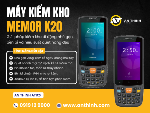 Máy kiểm kho Datalogic MEMOR™ K20-25