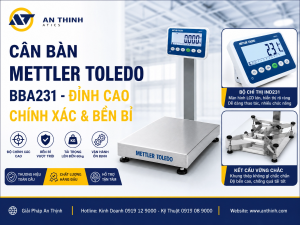 Cân Bàn Điện Tử Mettler Toledo BBA231 60kg