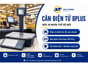 Giải pháp cân điện tử in tem mã vạch cho siêu thị