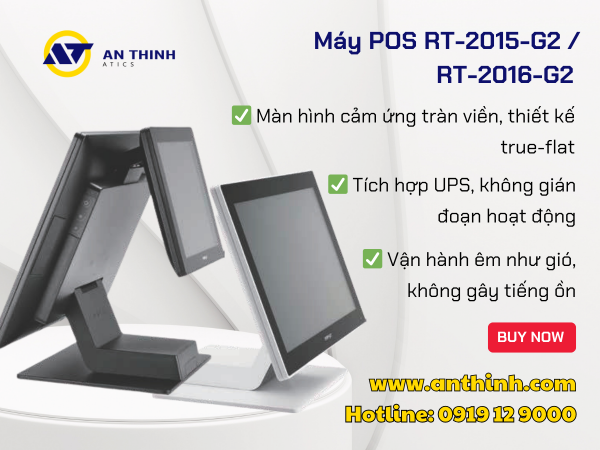 Máy POS Không Quạt  RT-2015-G2 / RT-2016-G2