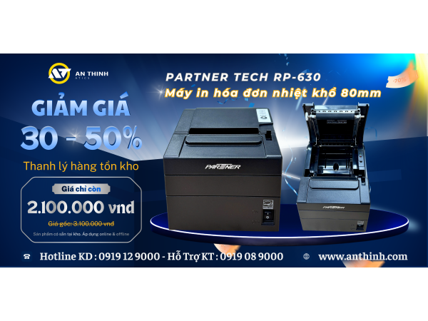 Máy In Hóa Đơn PARTNER TECH RP-630