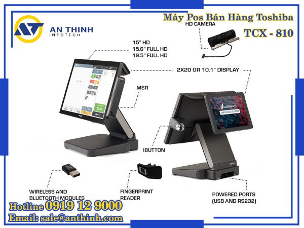 Máy Pos Bán Hàng TCX 810